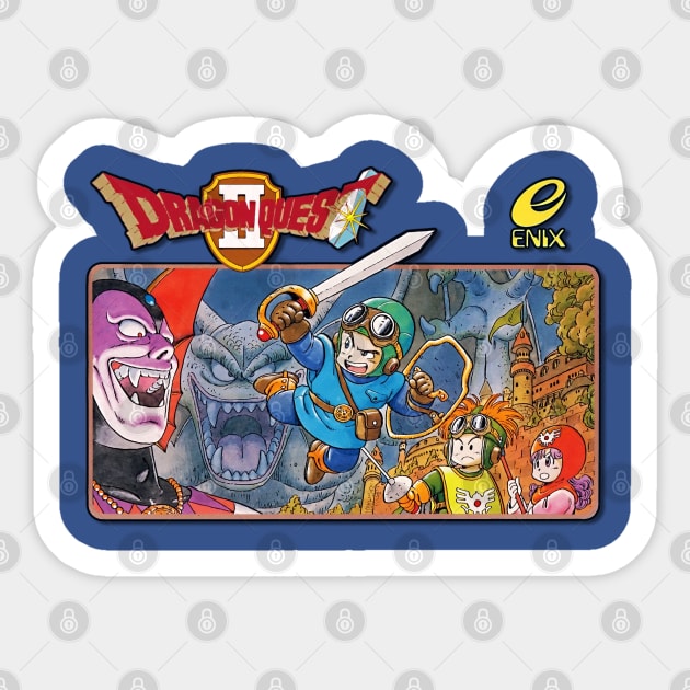 Dragon Quest II Famicom Sticker by Il Mercante